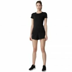 Outdoor Clothing 4F Womens Shorts - Deep Black