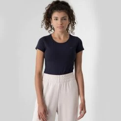 Outdoor Clothing 4F Womens Short Sleeves T-Shirt - Navy Blue