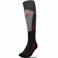 4F Junior Ski Socks 20S - Gray/Red Ski Wear