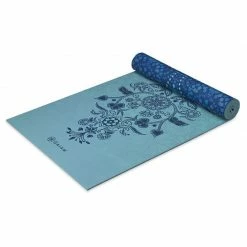Yoga Mats Gaiam Mystic 6MM Double-Sided Yoga Mat - Blue