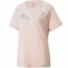 Puma Womens Evostripe T-Shirt - Pink Outdoor Clothing