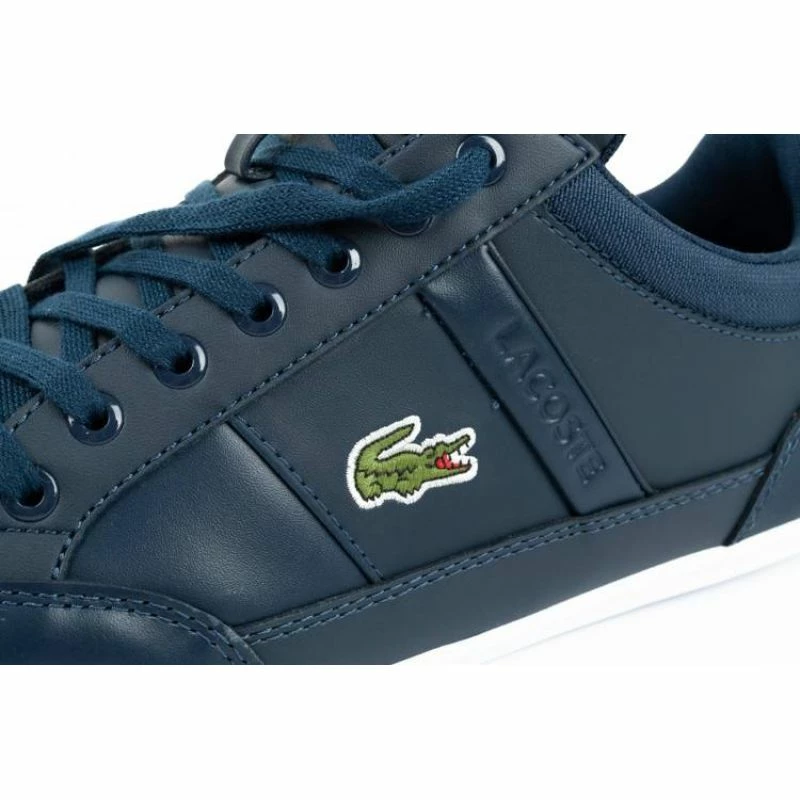 Lacoste Mens Chaymon 0121 Shoes - Navy Blue Trainers