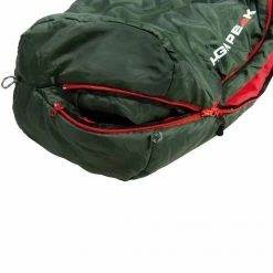 High Peak Black Arrow Sleeping Bag 220x80x50 Cm - Green/Red
