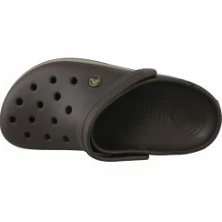 Crocs Unisex Crocband Slippers - Dark Gray Slides