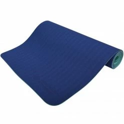 Schildkrot Bicolor Yoga Mat - Navy Blue/Mint Yoga Mats