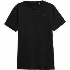4F Mens Training T-shirt - Deep Black