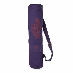 Gaiam Cover With Belt For Aubergine Yoga Mat - Violet Yoga Accessories