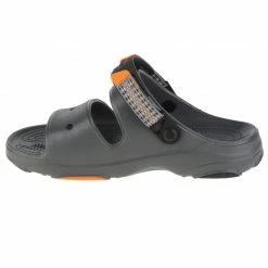 Crocs Mens Classic All-Terrain Sandals - Gray Slides