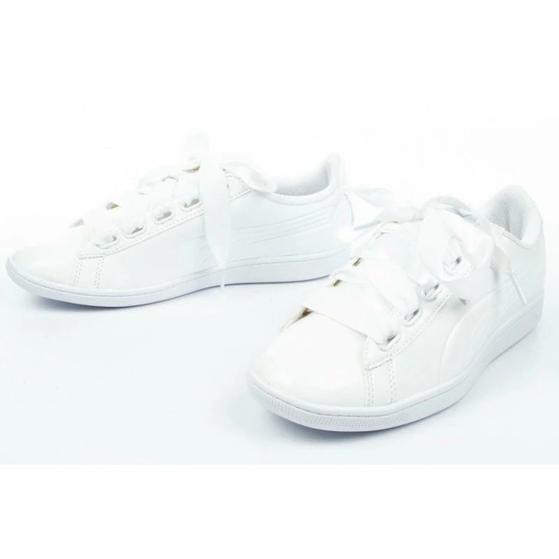 Footwear Puma Womens Vikky Ribbon Shoes - White