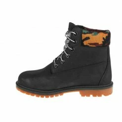 Timberland Womens Heritage 6 Shoes - Black Footwear