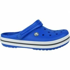 Crocs Unisex Crocband Shoes - Blue Slides