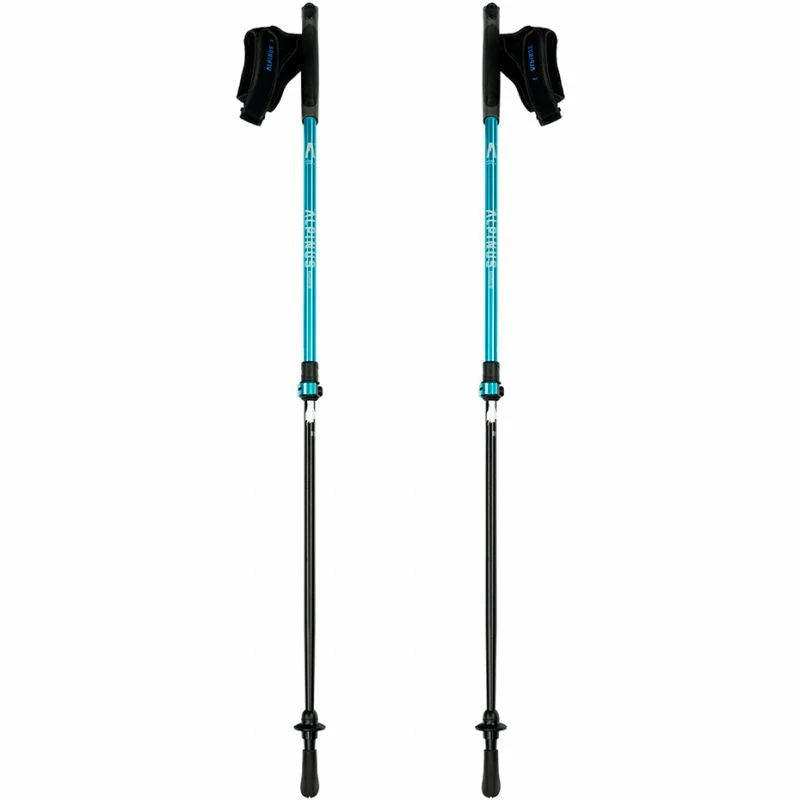 Alpinus Lysefjord Nordic Walking Poles - Blue