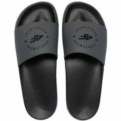 Slides 4F Mens Slippers - Black