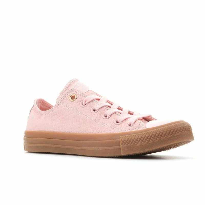 Converse Womens Ctas OX Shoes - Pink Footwear