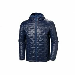 Helly Hansen Men's Lifaloft Hood Insulator Jacket - Navy Blue Outdoor Clothing