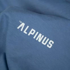 Alpinus Mens Cassino T-shirt - Blue Outdoor Clothing