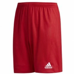 Climawarm Adidas Junior Parma 16 Football Shorts - Red