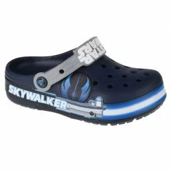 Footwear Crocs Kids Fun Lab Luke Skywalker Lights Clog - Navy Blue