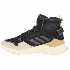 Adidas Terrex Mens Hikster Mid Shoes - Black Climawarm