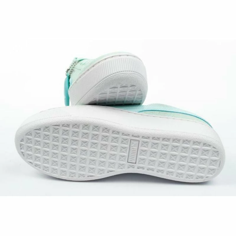 Footwear Puma Womens Vikky Platform Glitz Shoes - Mint