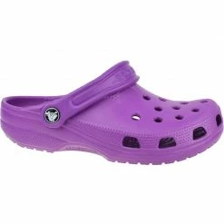 Crocs Womens Beach Slippers - Purple