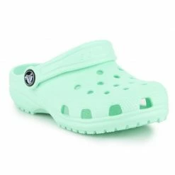Crocs Kids Classic Clog - Green Footwear