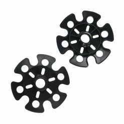Alpinus Snow Plates For Trekking Poles - Black Hiking