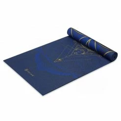 Yoga Mats Gaiam Sun And Moon Double-sided Yoga Mat 6mm - Blue