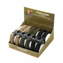 Sports Bags Macgyver Survival Bracelet - Black