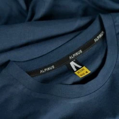 Alpinus Mens Polaris T-shirt - Navy Blue Outdoor Clothing