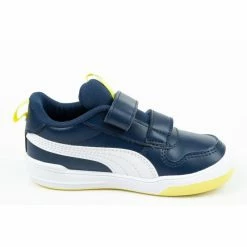 Footwear Puma Junior Multiflex Shoes - Navy Blue