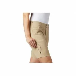 Outdoor Clothing Columbia Womens Saturday Trail Long Shorts - Beige