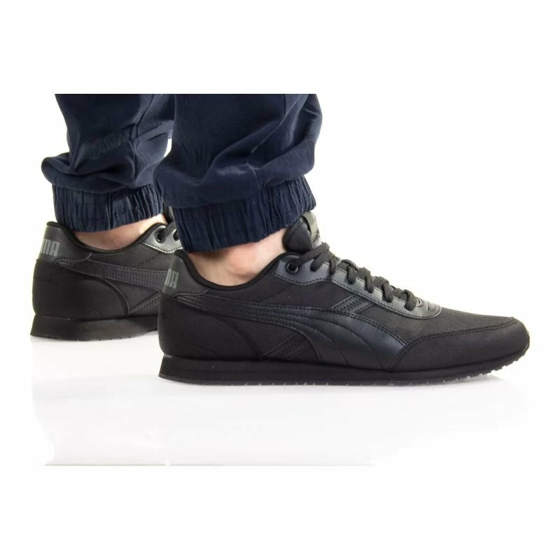 Puma Mens ST Runner Essential Shoes - Black