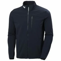 Helly Hansen Mens Crew Softshell 2.0 Jacket - Navy Blue Outdoor Clothing