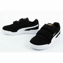 Puma Junior Caracal Shoes - Black Footwear
