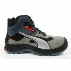 Trainers Puma Mens Mercury High S1P Esd Work Shoes - Black/Gray
