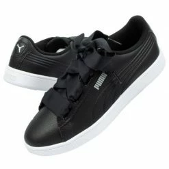 Puma Womens Vikky V2 Ribbon Core Shoes - Black