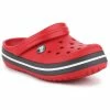 Crocs Kids Crocband Clog - Red Footwear