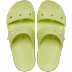 Crocs Unisex Classic Slippers - Yellow