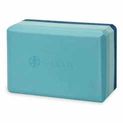 Yoga Accessories Gaiam Skyline Tri Yoga Cube - Blue