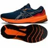 Trainers Asics Mens GT-1000 11 Running Shoes - Dark Blue/Orange