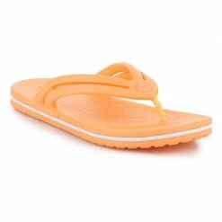 Crocs Womens Crocband Flip-Flops - Orange