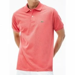 Lacoste Mens Everyday T-Shirt - Pink Outdoor Clothing
