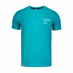 Alpinus Mens Cadino T-shirt - Turquoise Outdoor Clothing