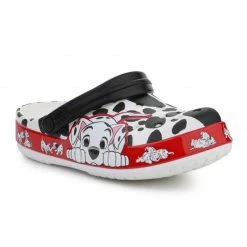 Footwear Crocs Junior FL 101 Dalmatians Clog - Black/White
