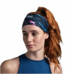 Ski Wear Buff Unisex CoolNet UV Wide Headband - Black