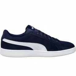 Puma Mens Smash V2 Shoes - Blue