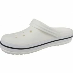 Slides Crocs Unisex Crocband Slippers - White