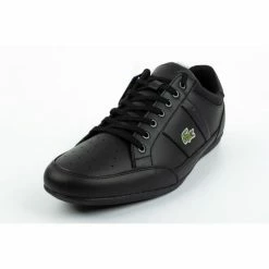 Lacoste Mens Chaymon 0121 Shoes - Black Trainers