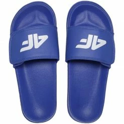 4F Junior Slippers - Blue Footwear